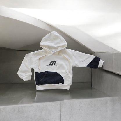 Boys Two-Tone Pocket Style Hoodie