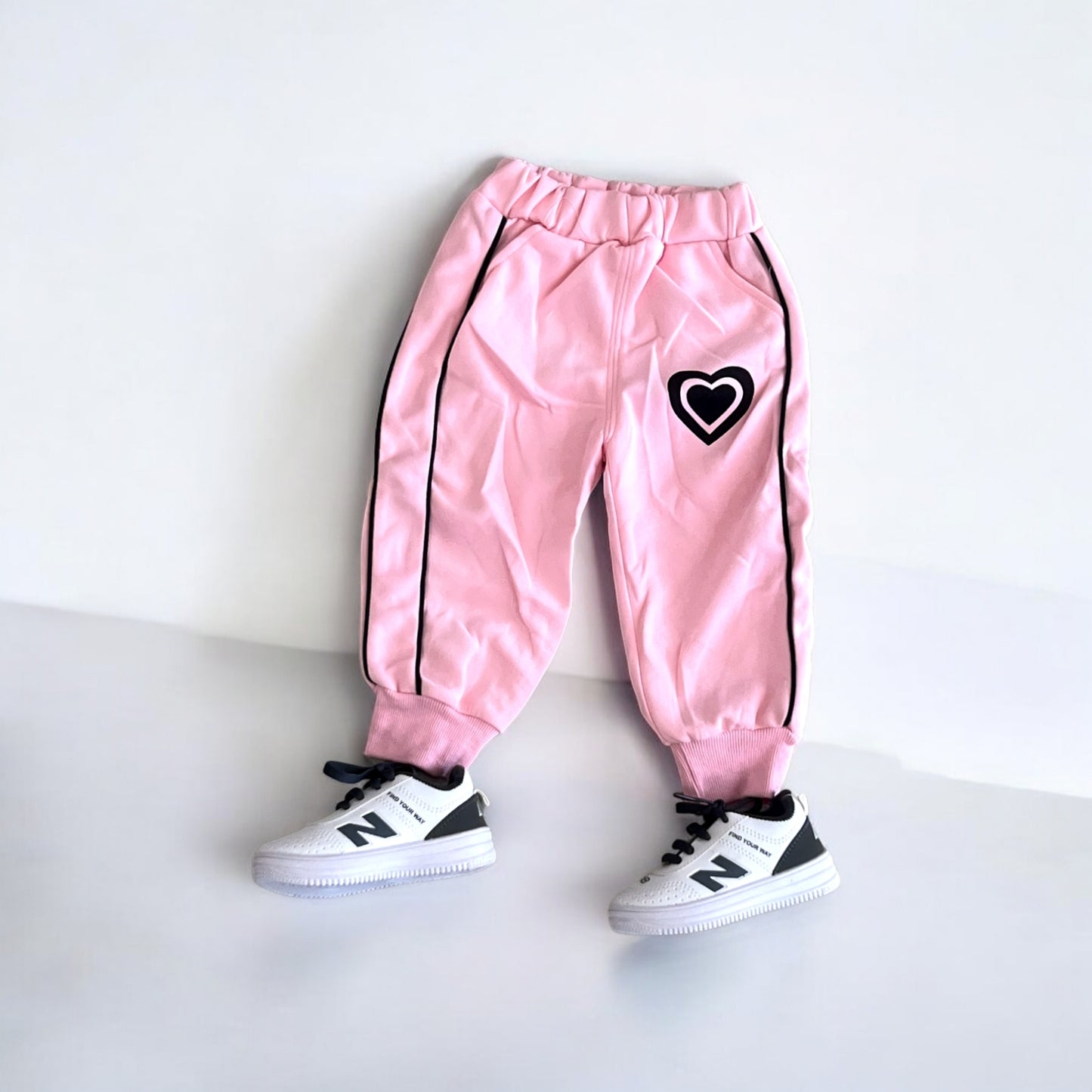 Girls Pink TrackSuit Cartoon Print