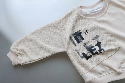 Boys Texture Delight Sweatshirt